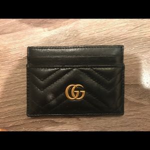 100% authentic Gucci card case